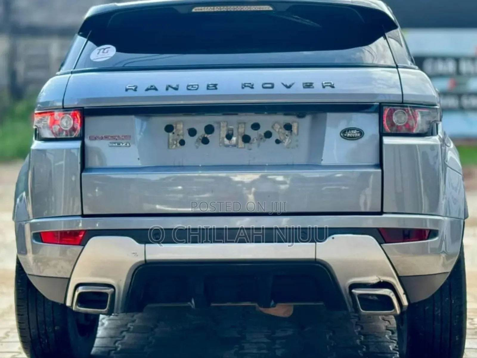 Land Rover Range Rover Evoque 2012 Gray