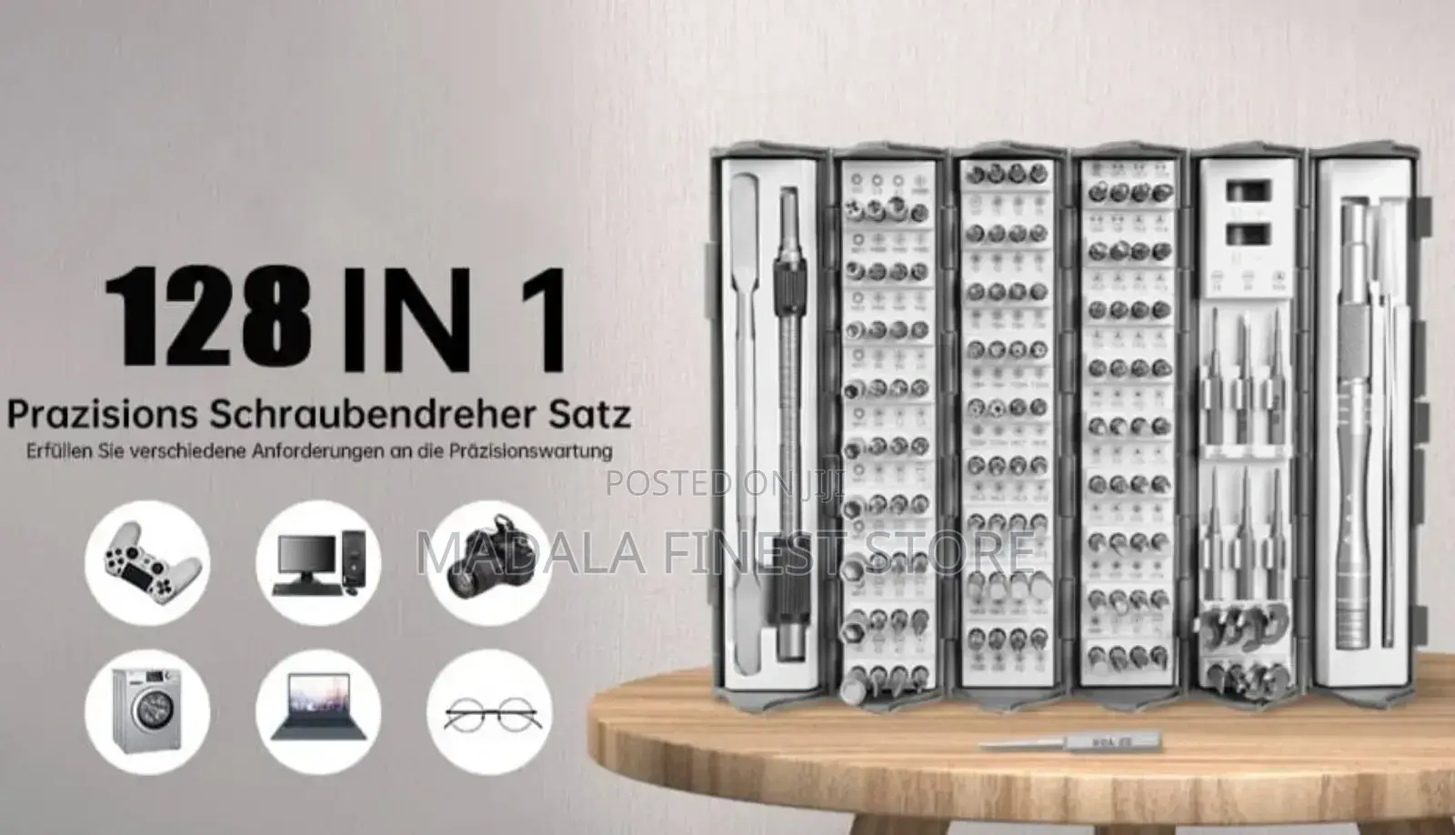 128 in 1 Precision Screwdriver Set