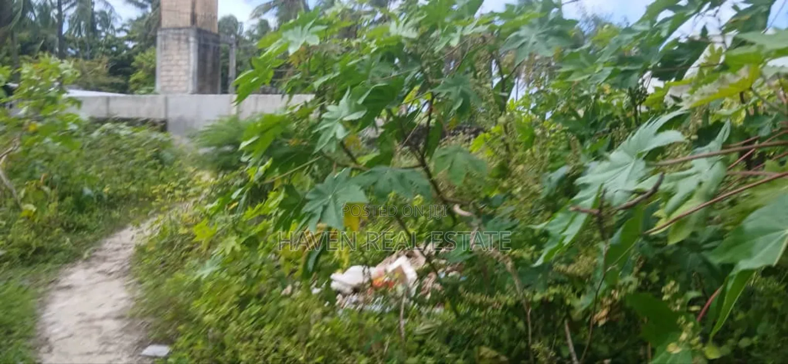 Second Line Beach Plot for Sale at Zanzibar