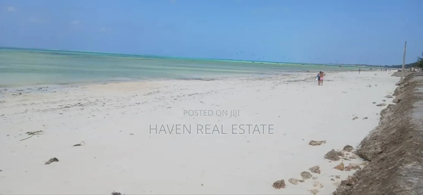 Second Line Beach Plot for Sale at Zanzibar