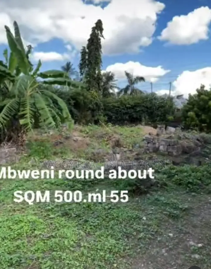 500 SQMTS Plot , Mbweni