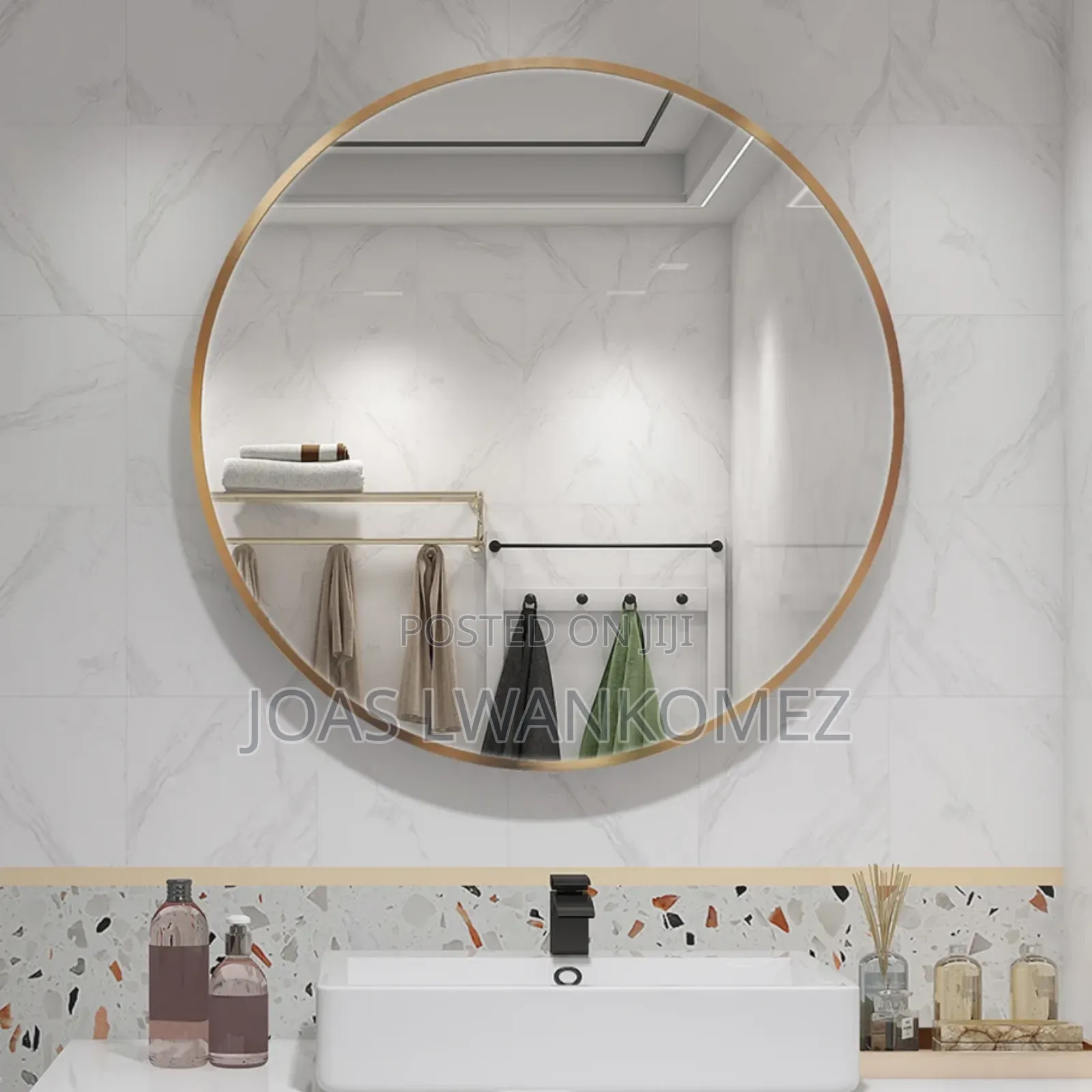 Wall Hanging Bathroom Decorative Mirror