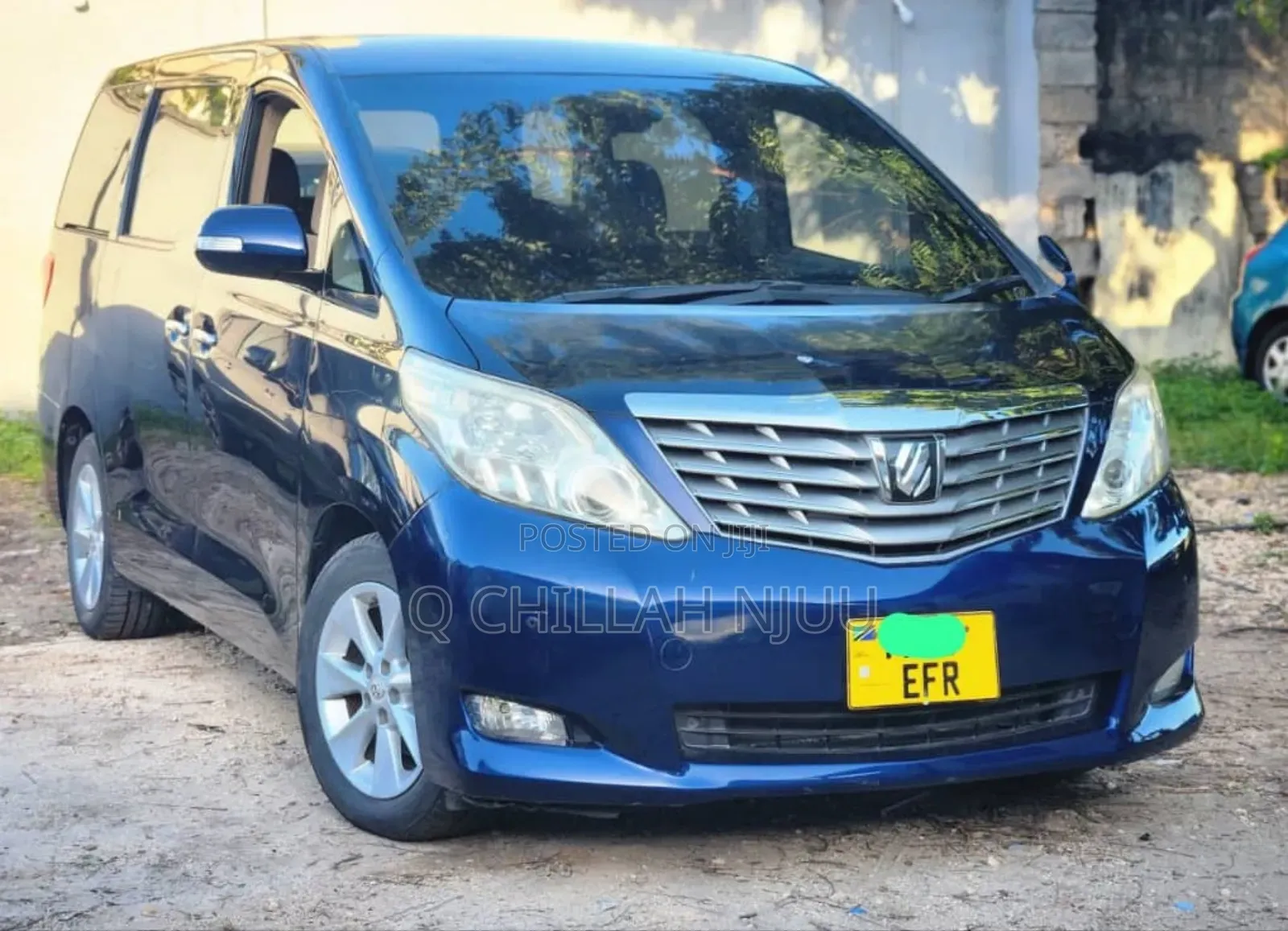 Toyota Alphard 2008 Blue