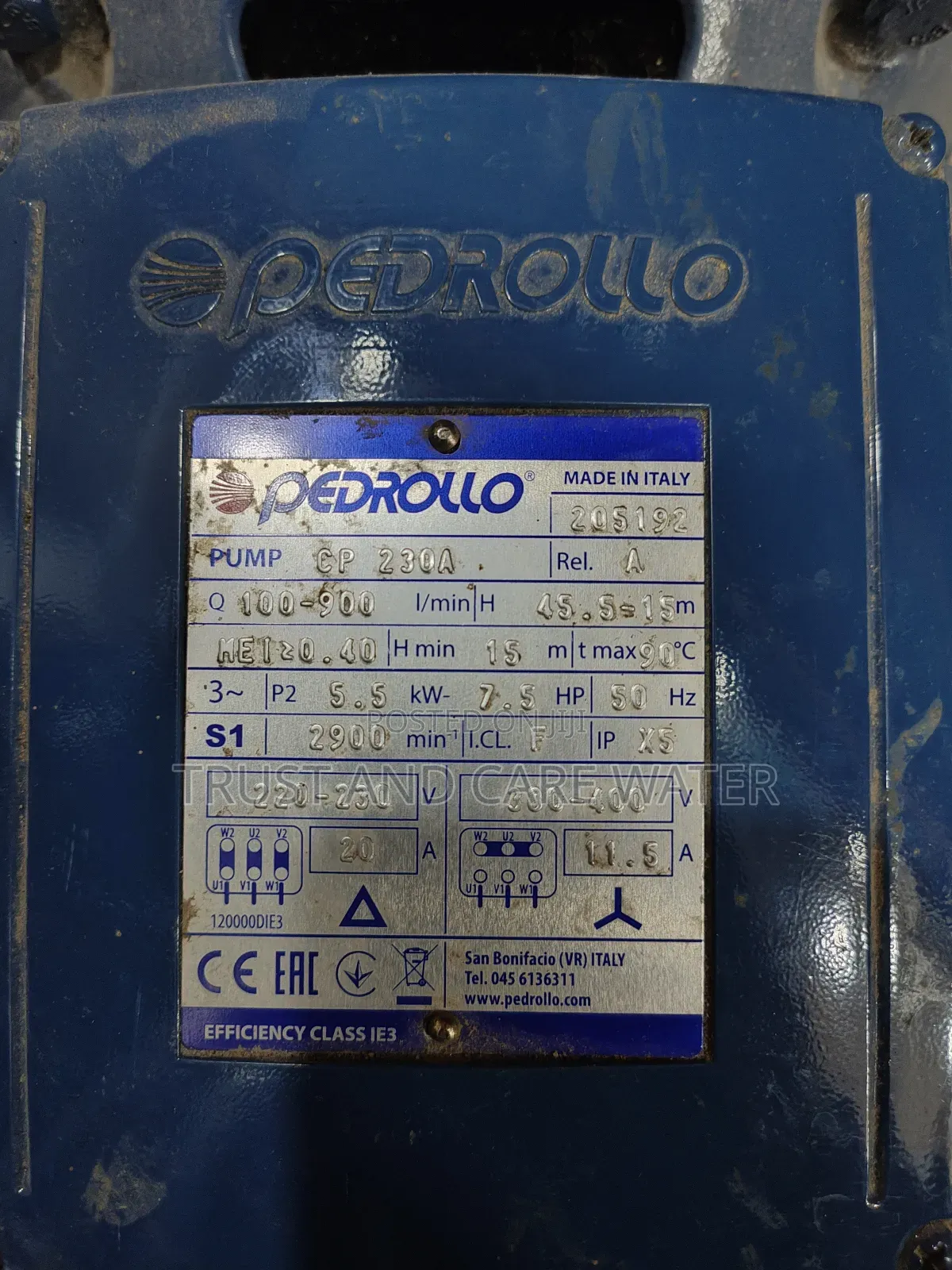 Pedrollo Surface Pump 7.5hp (2inch)