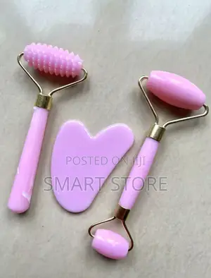 Resin Roller Gua Sha Set – Facial Body Massager Tool