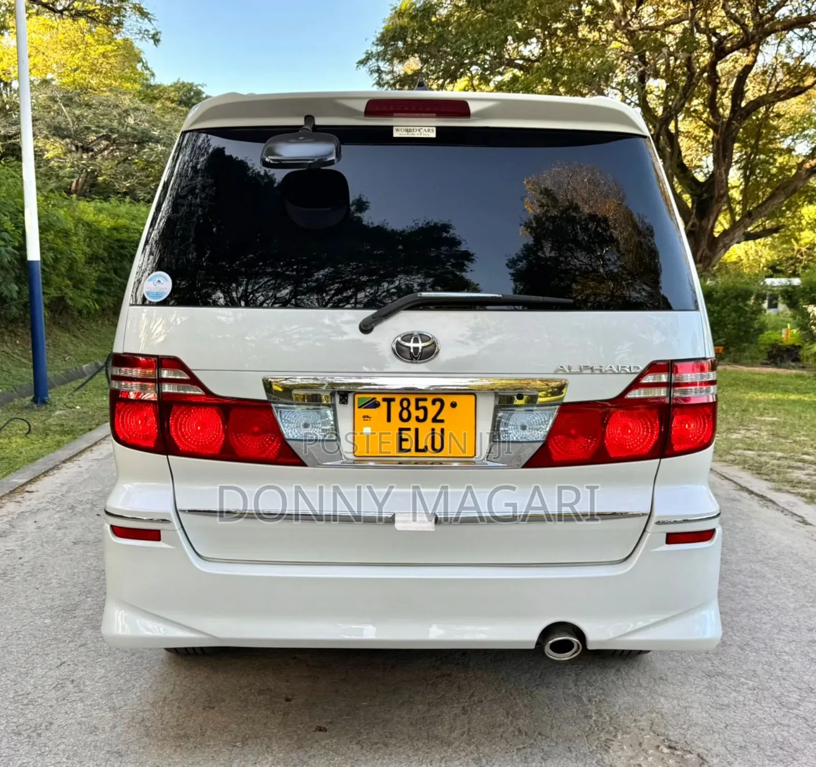 Toyota Alphard 2008 White