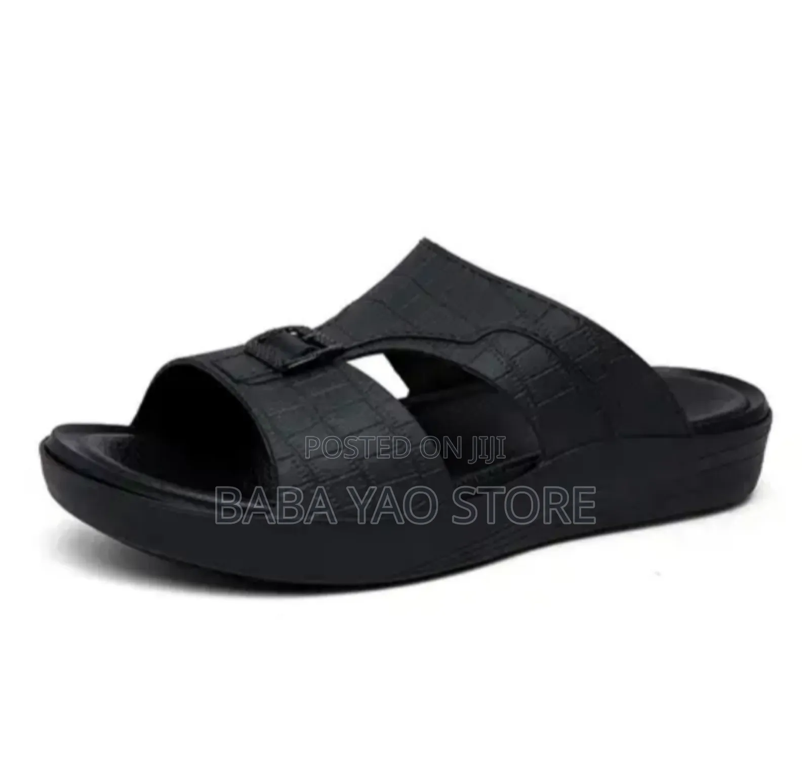 Lightweight PVC Men's Sandals Comfortable Slips Arab Style.