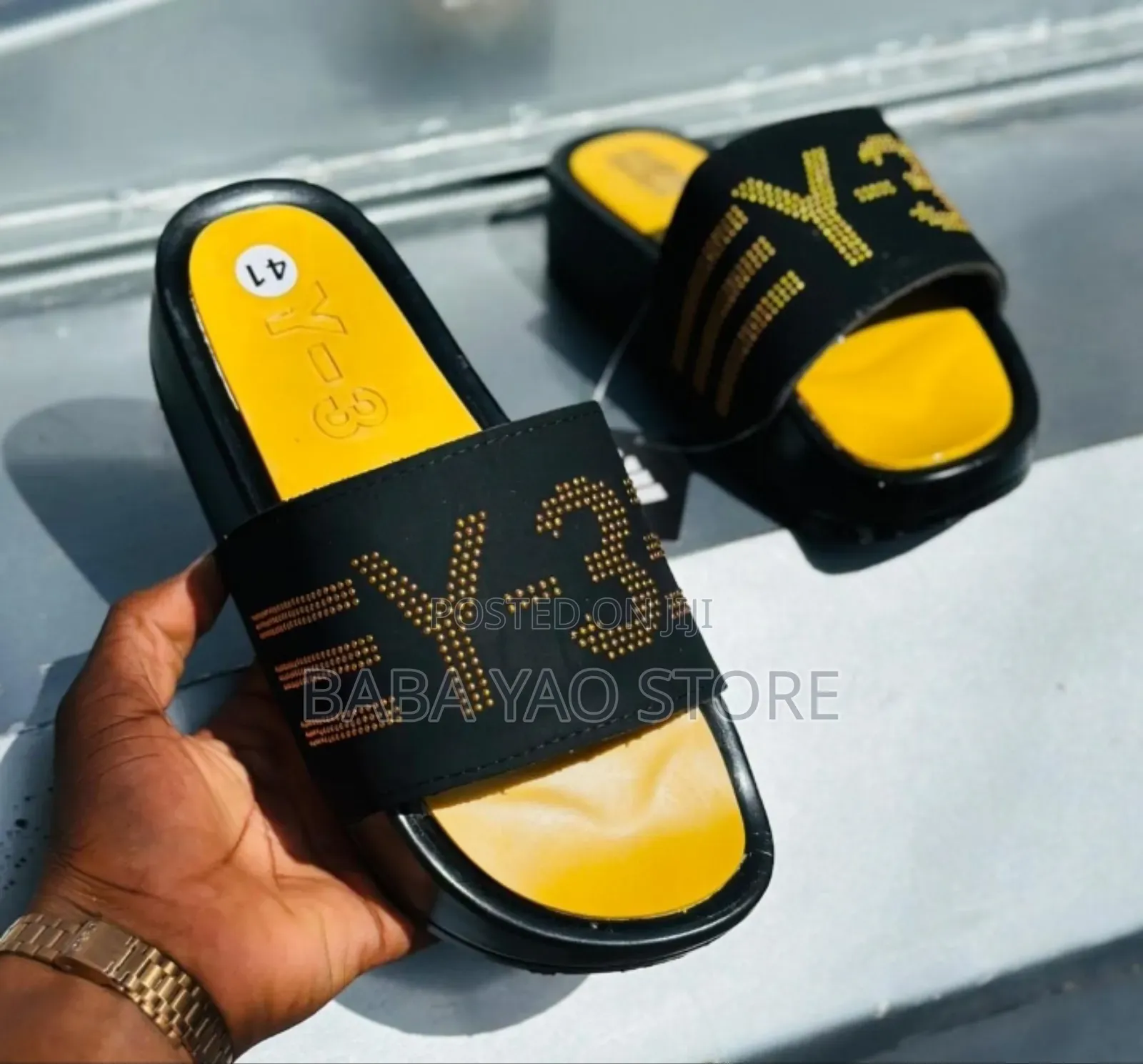 Men's Dual-Purpose Youth Platform Sandals Non-Slip Slippers