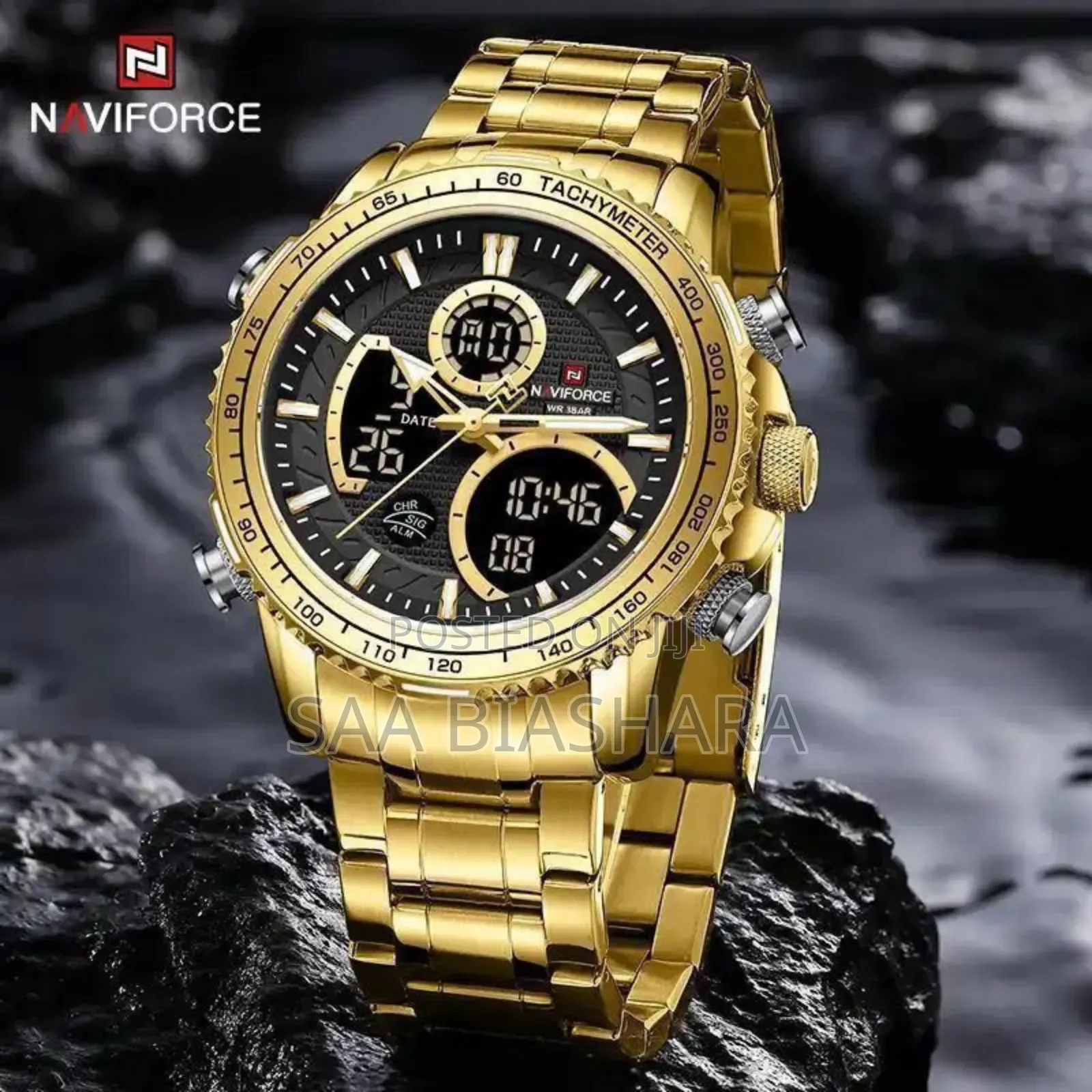 Naviforce Nf9182 Watches Classic Gold