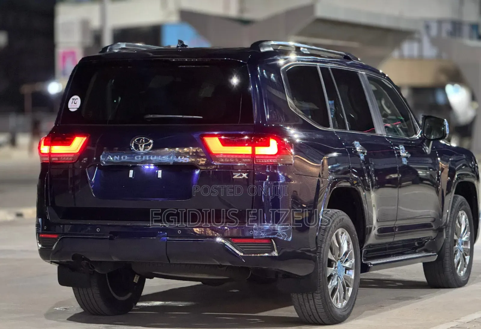 Toyota Land Cruiser 2023 Blue
