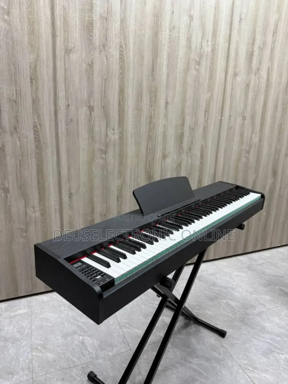 Digital Piano With Sustain Pedal With Stand Free