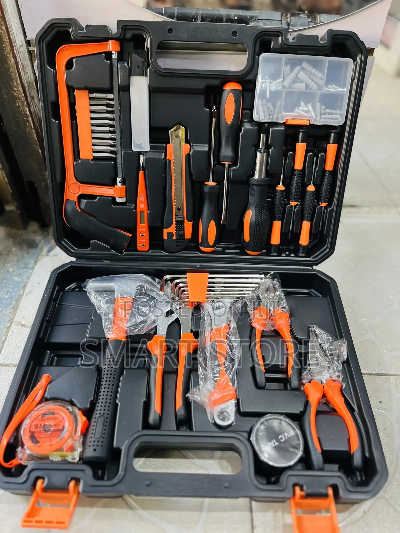 Complete Household Tool Set – Multi-Purpose Kit for Repairs