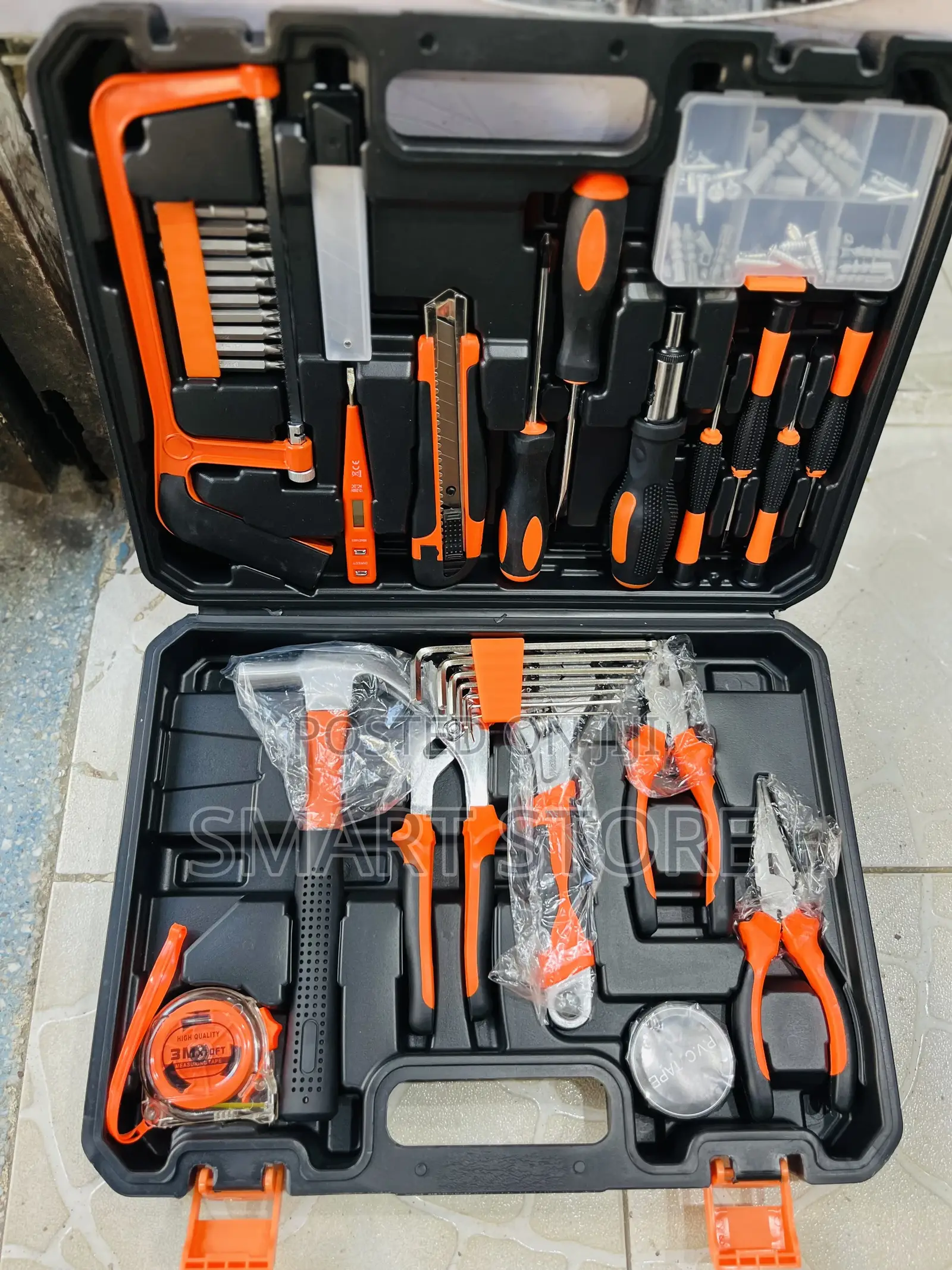 Complete Household Tool Set – Multi-Purpose Kit for Repairs
