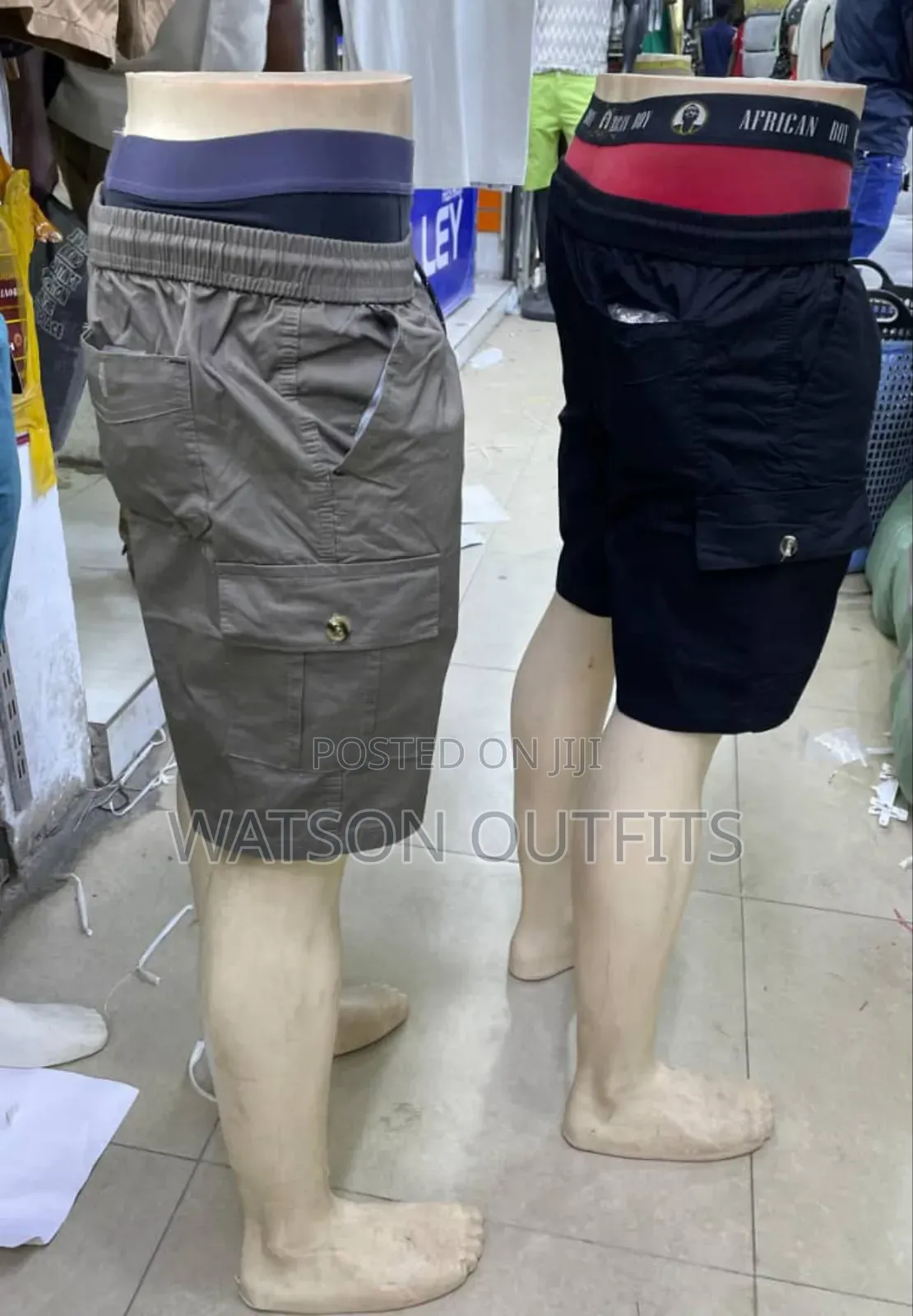 Men's Double Pockets Shorts