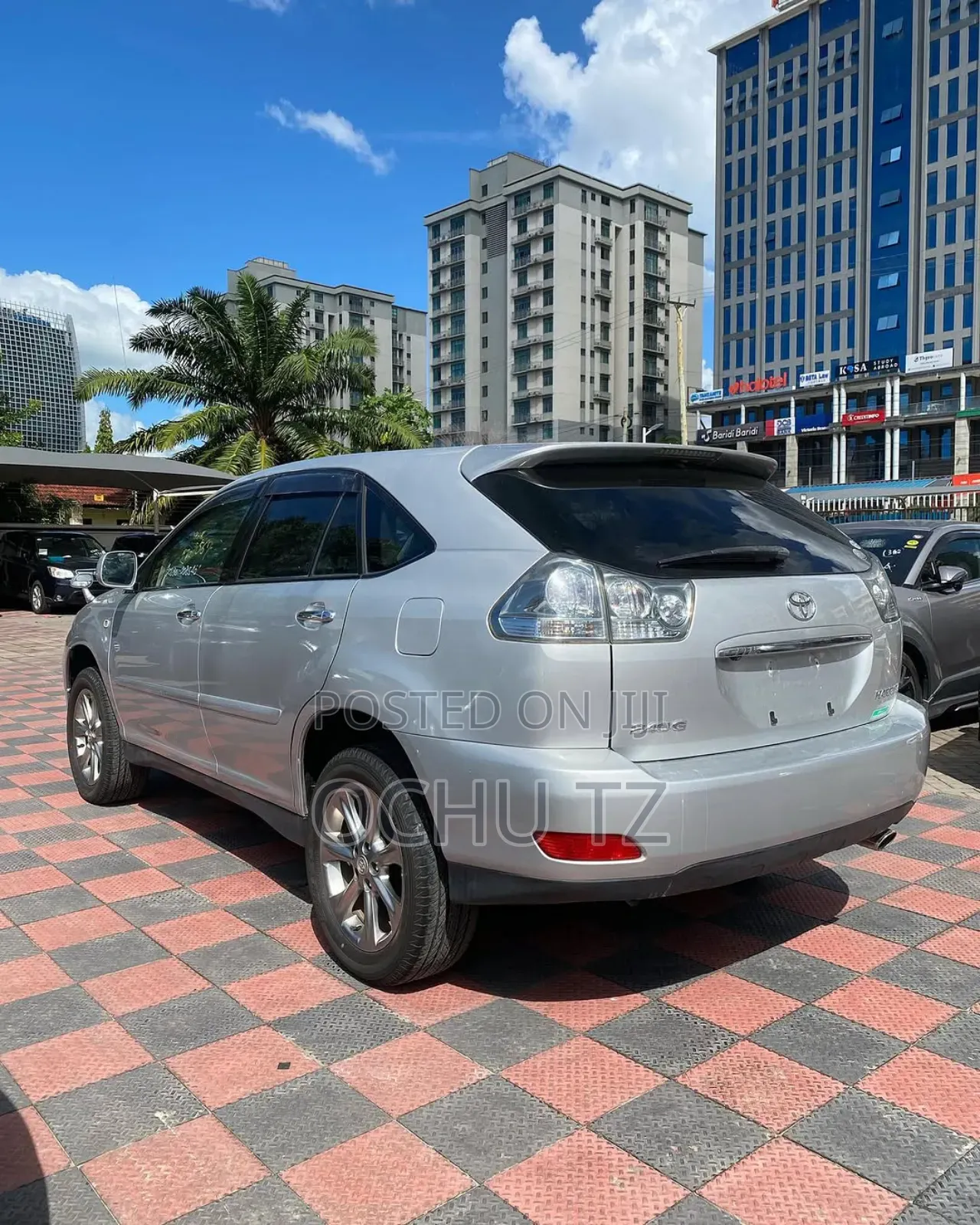 Toyota Harrier 2008 Silver