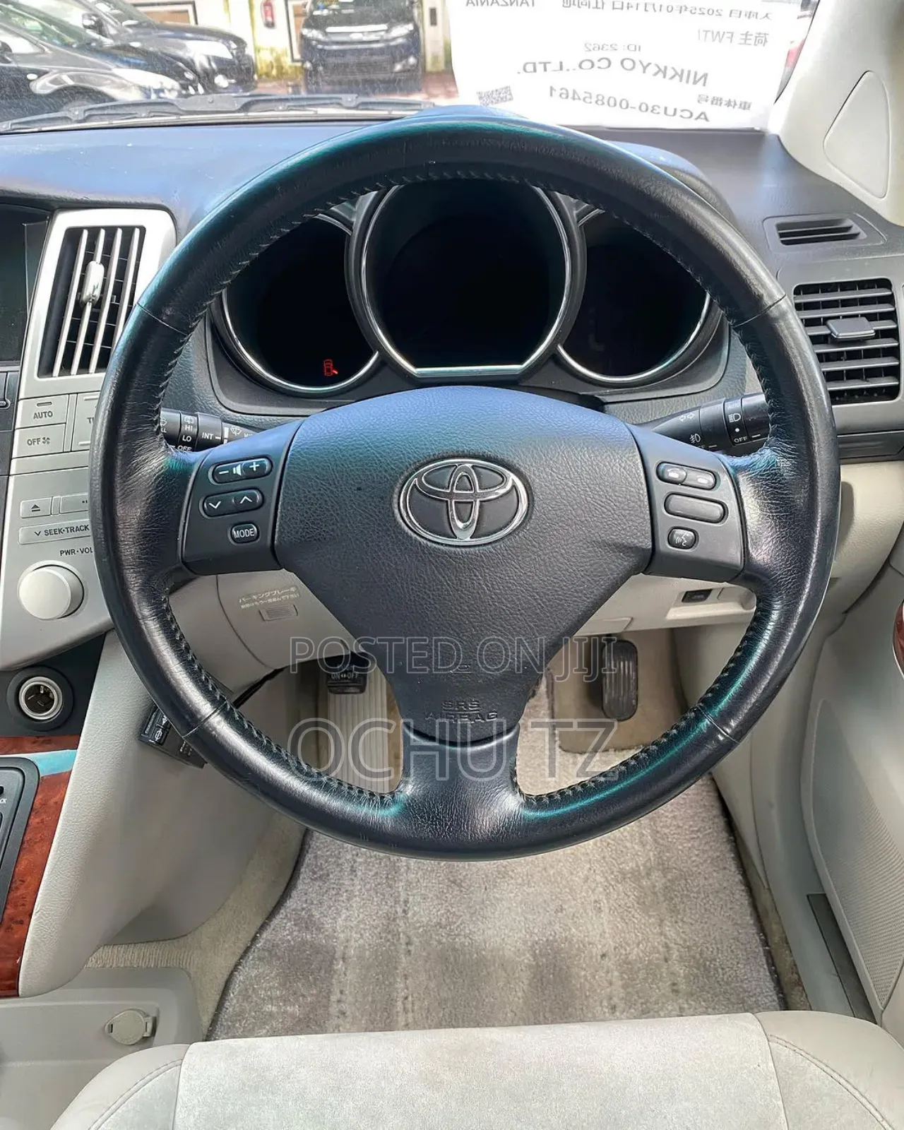 Toyota Harrier 2008 Silver