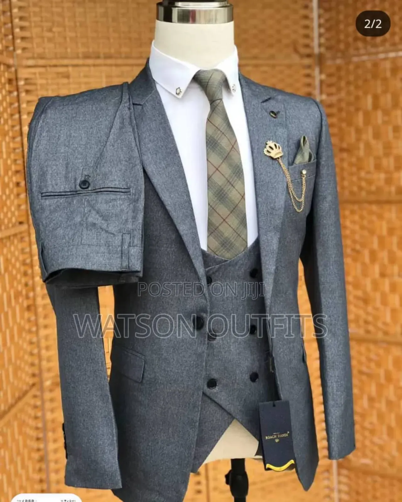 Men's Gray Colour Suits Original and New