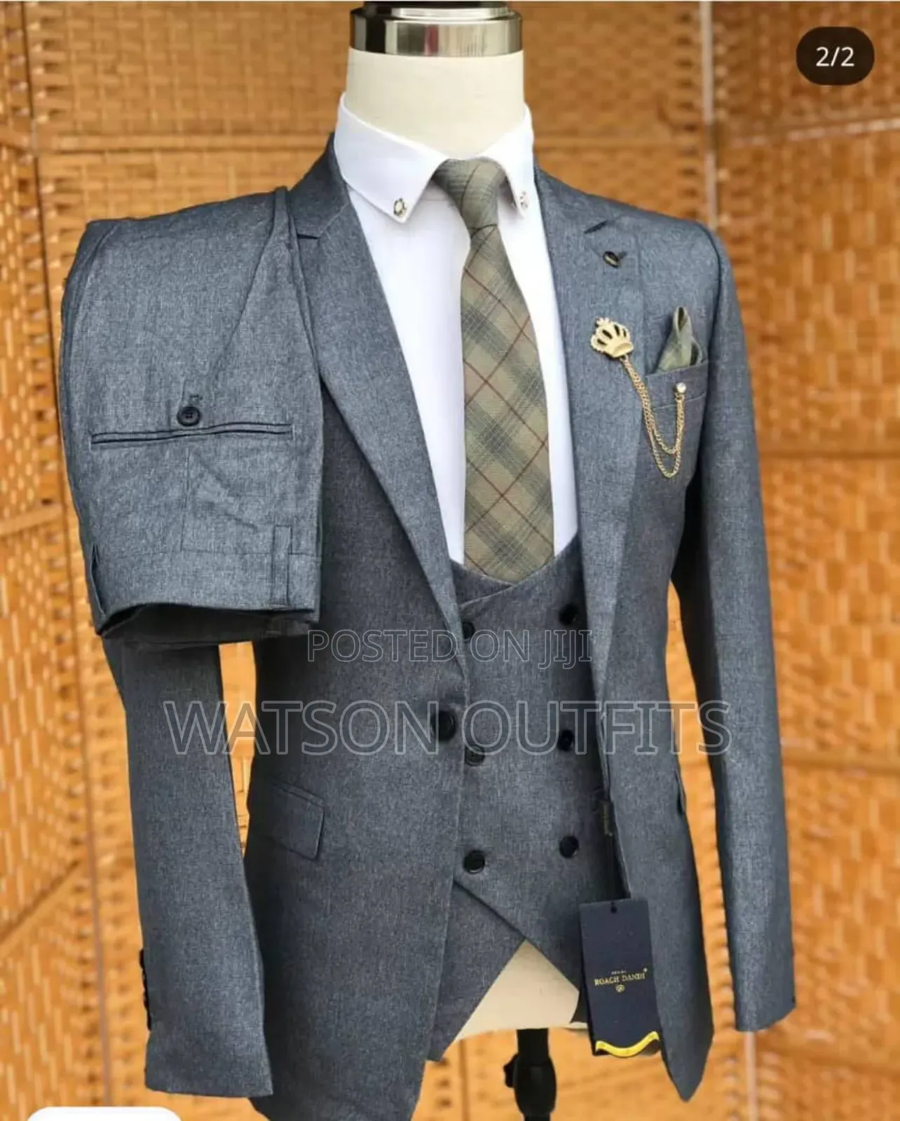 Men's Gray Colour Suits Original and New