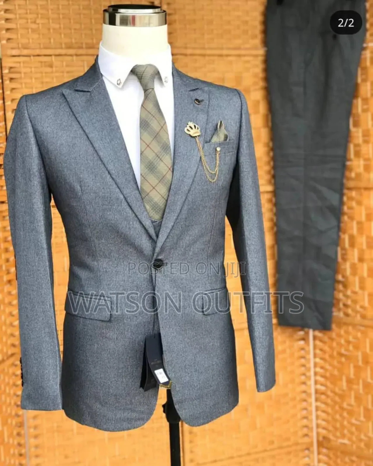 Men's Gray Colour Suits Original and New