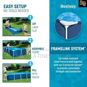 Extra Large Size Swimming Pool With Supporting Steel