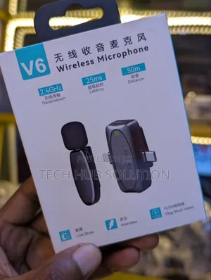V6 Wireless Microphone for Smartphone