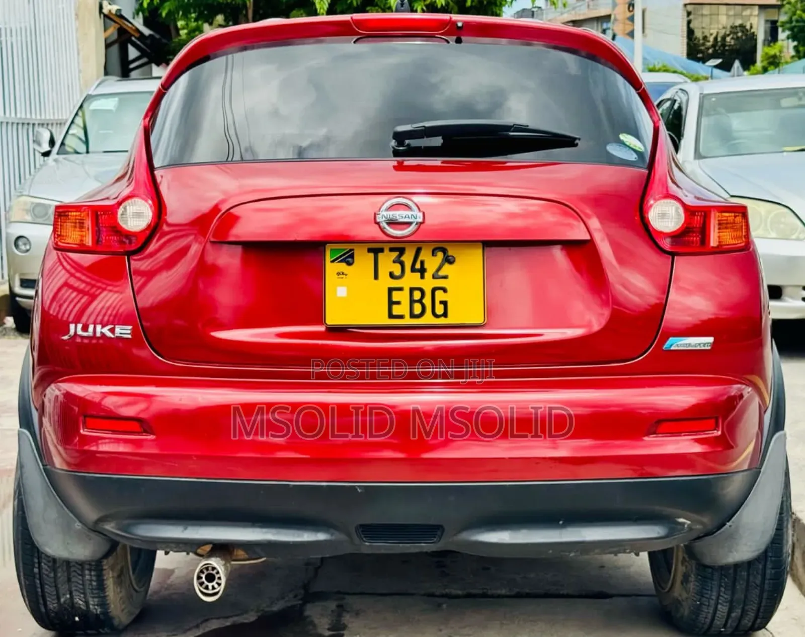 Nissan Juke 2011 Red