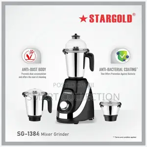 3 in 1 Mixer Grinder 850w Sg-1384 Iron Man