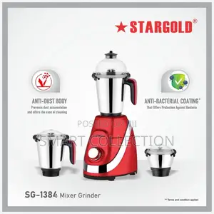 3 in 1 Mixer Grinder 850w Sg-1384 Iron Man