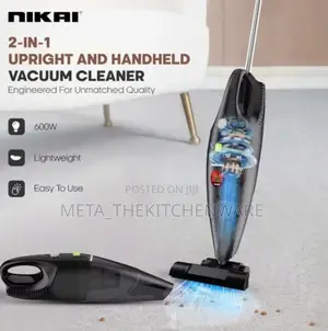 Nikai Handled Vacuum Cleaner 600w – Nvc320h1