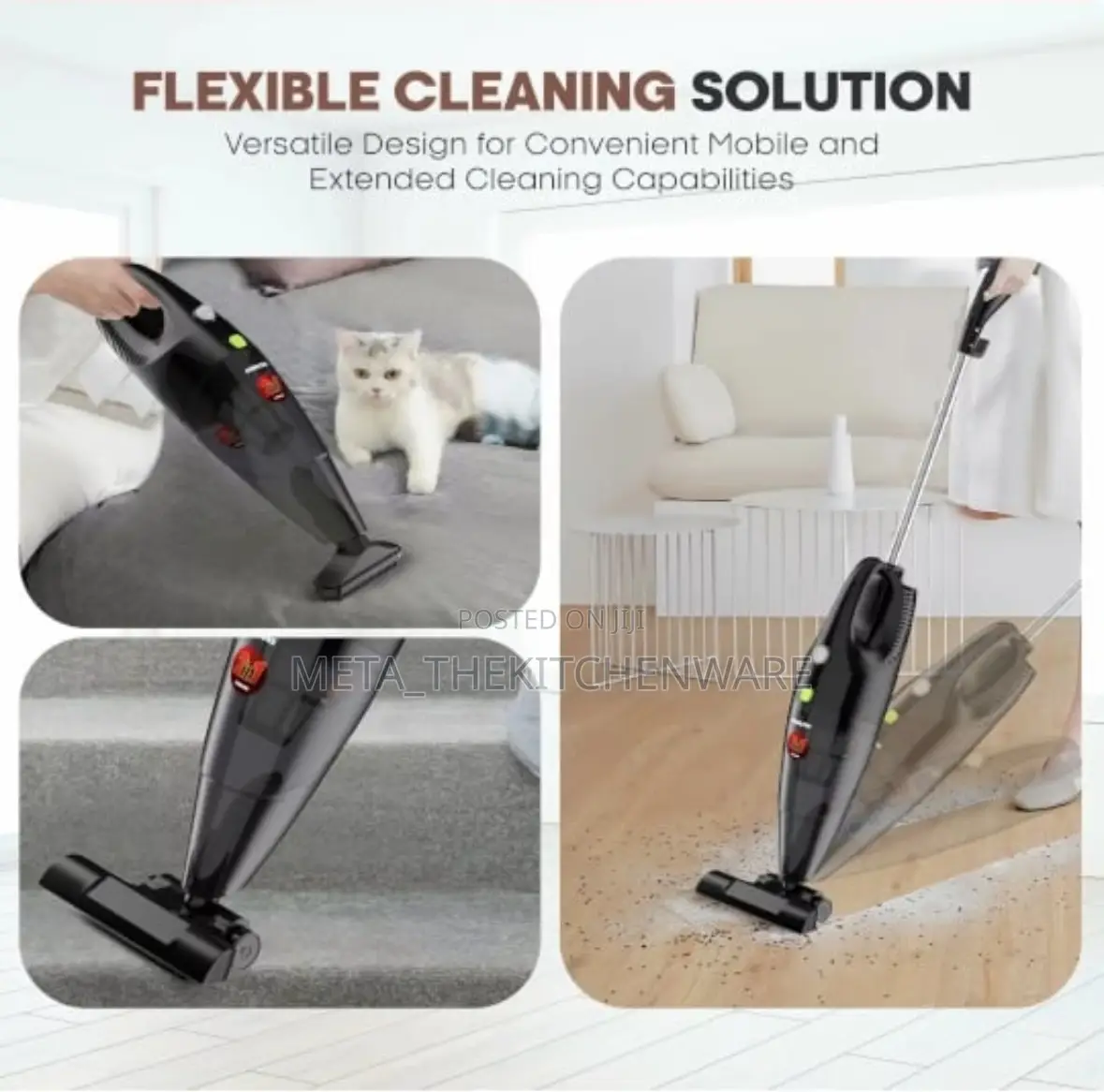 Nikai Handled Vacuum Cleaner 600w – Nvc320h1