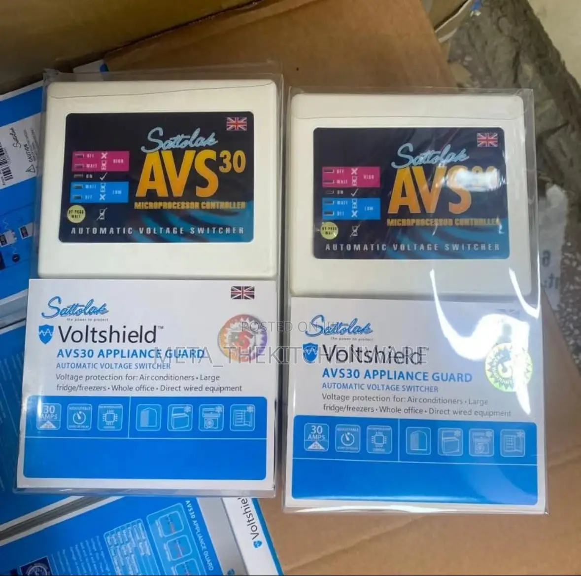 Sollateck Automatic Voltage Switcher Avs30 (Voltshied)