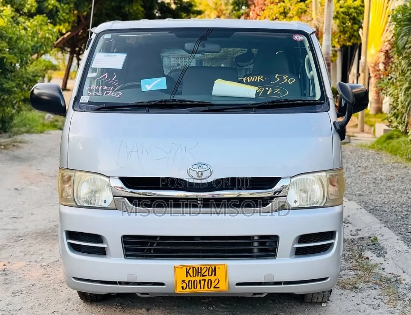 Toyota HiAce 2008 Silver