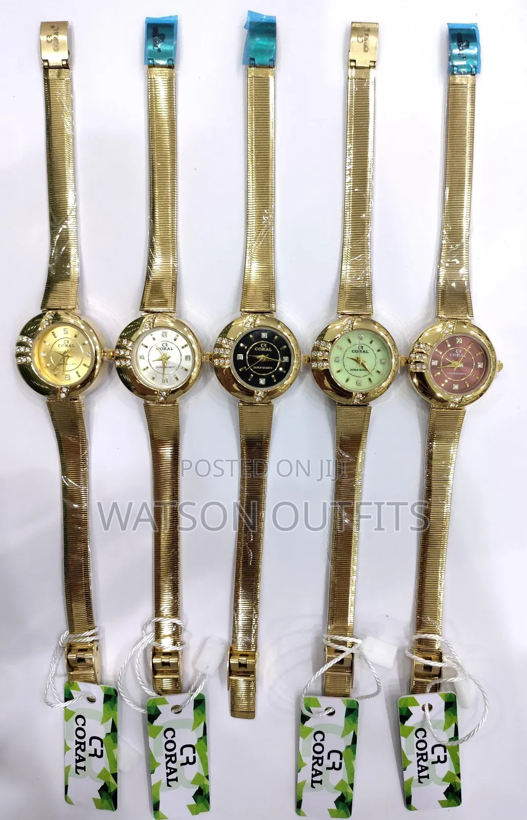 Women's Waterproof Coral Watches New and Original