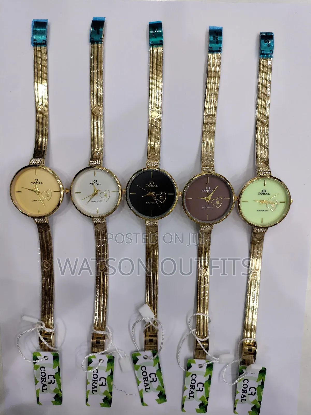 Women's Waterproof Coral Watches New and Original