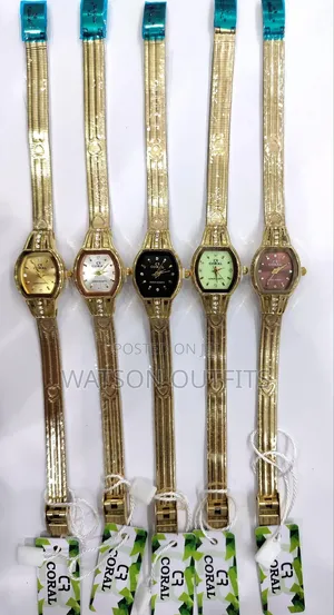 Women's Waterproof Coral Watches New and Original