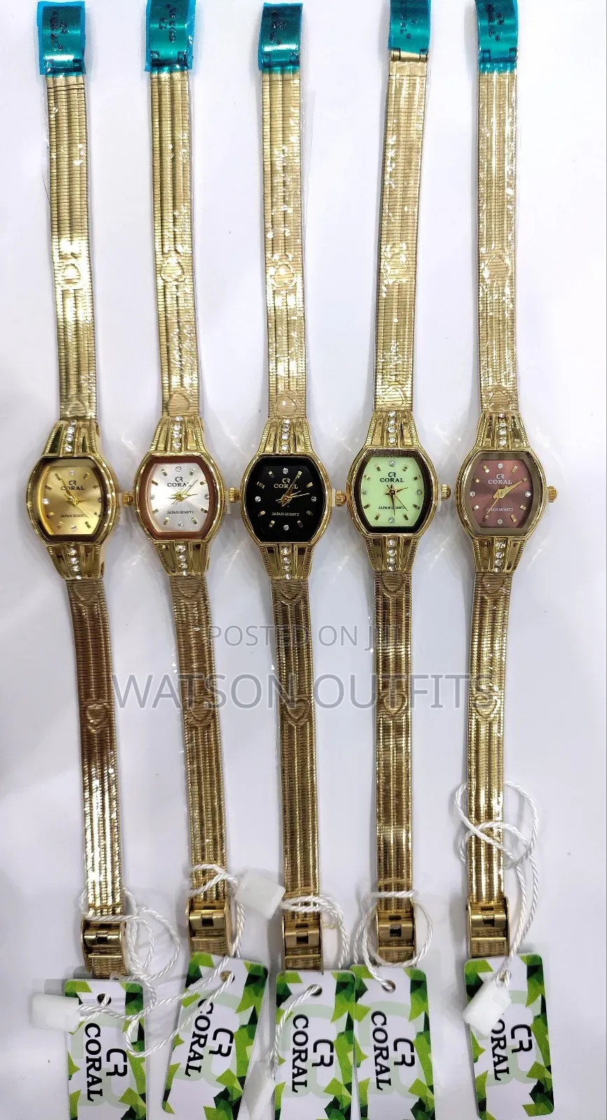 Women's Waterproof Coral Watches New and Original