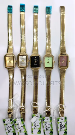 Women's Waterproof Coral Watches New and Original