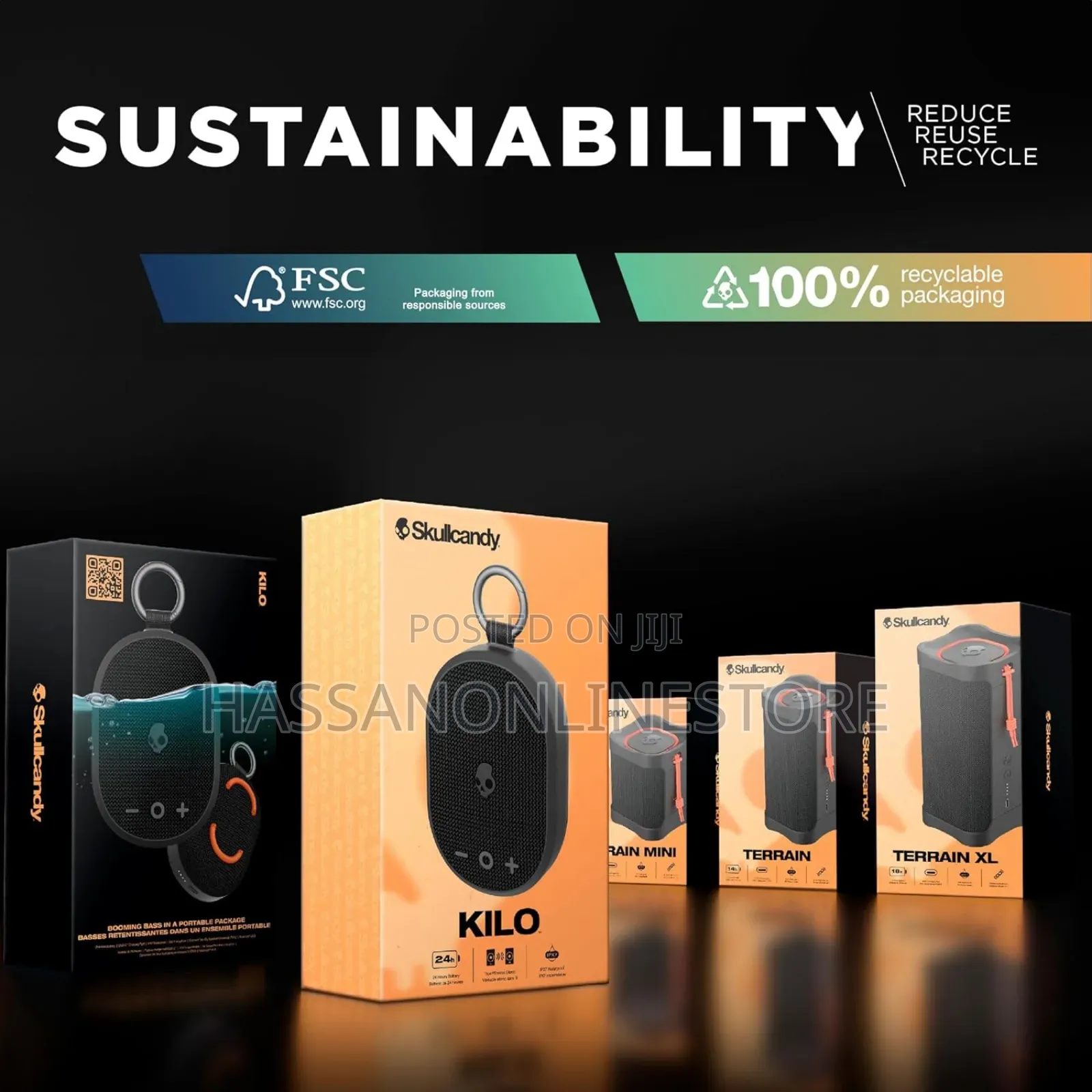 Skullcandy Kilo Bluetooth Portable Speaker