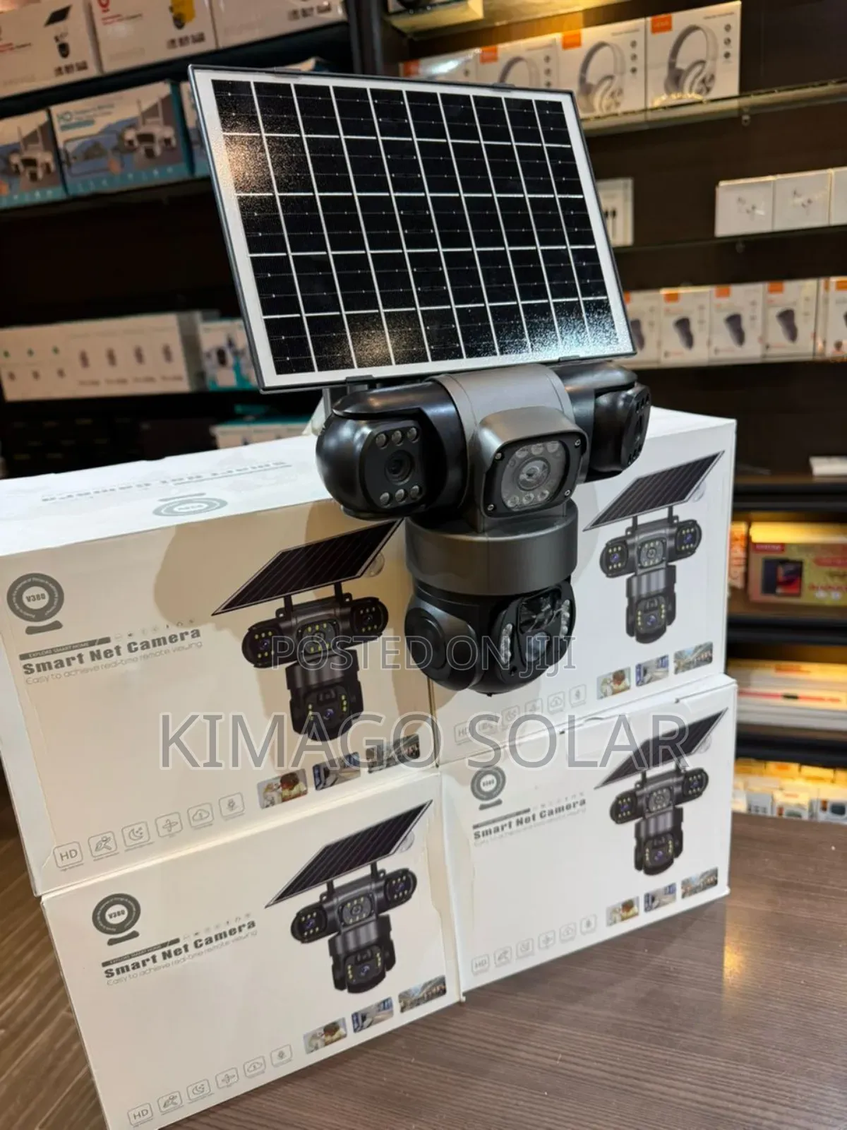 Camera Ya Solar Yenye Microphone Speaker
