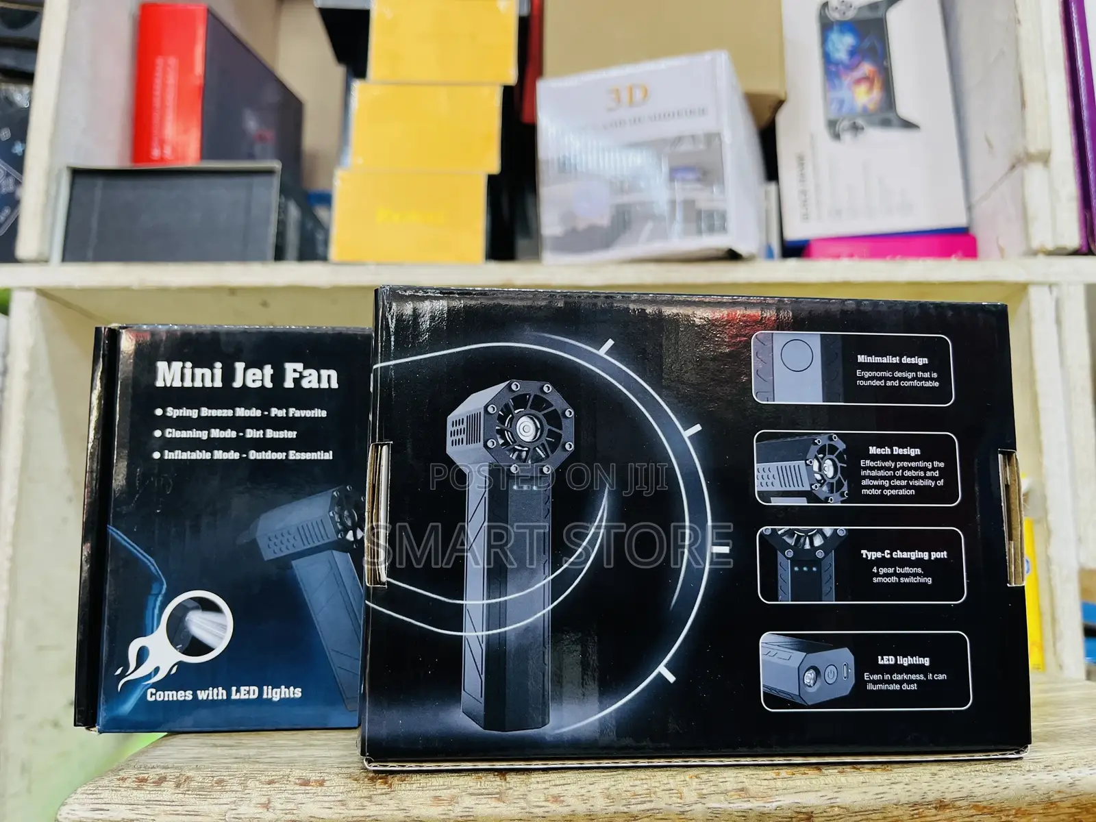 Air Turbo Fan Turbo Jet Fan Flashligh Cordless Dust Blower