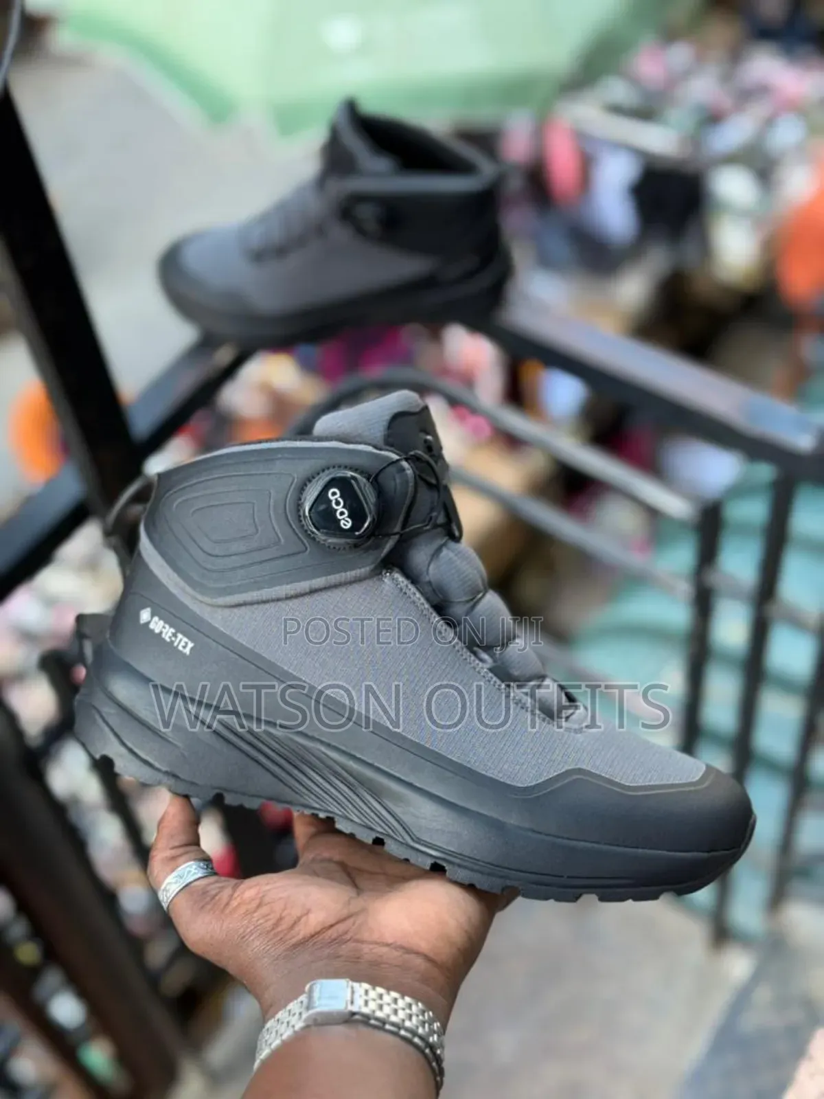 Men's High Cutting Columbia Sneakers