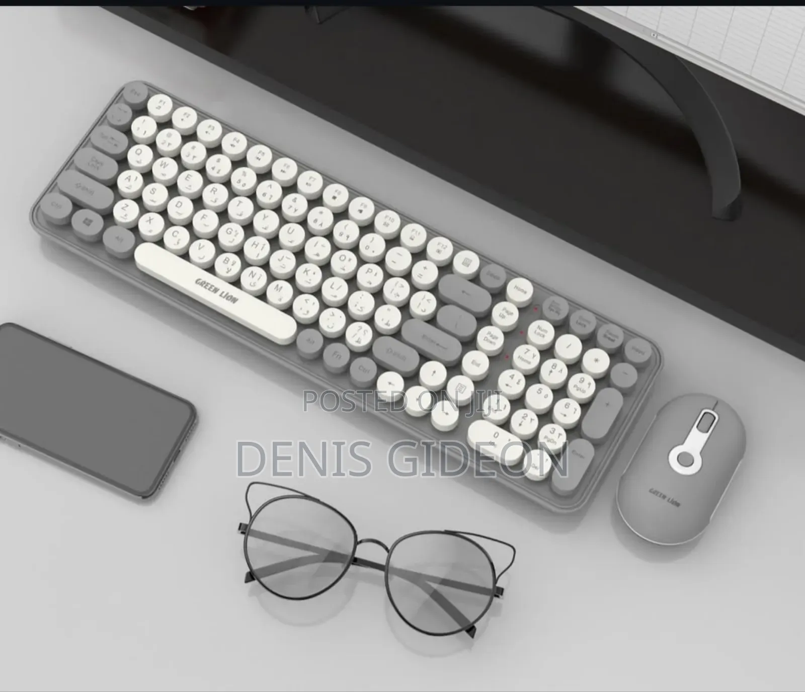 Green Lion Keyboard and Mouse Combo.