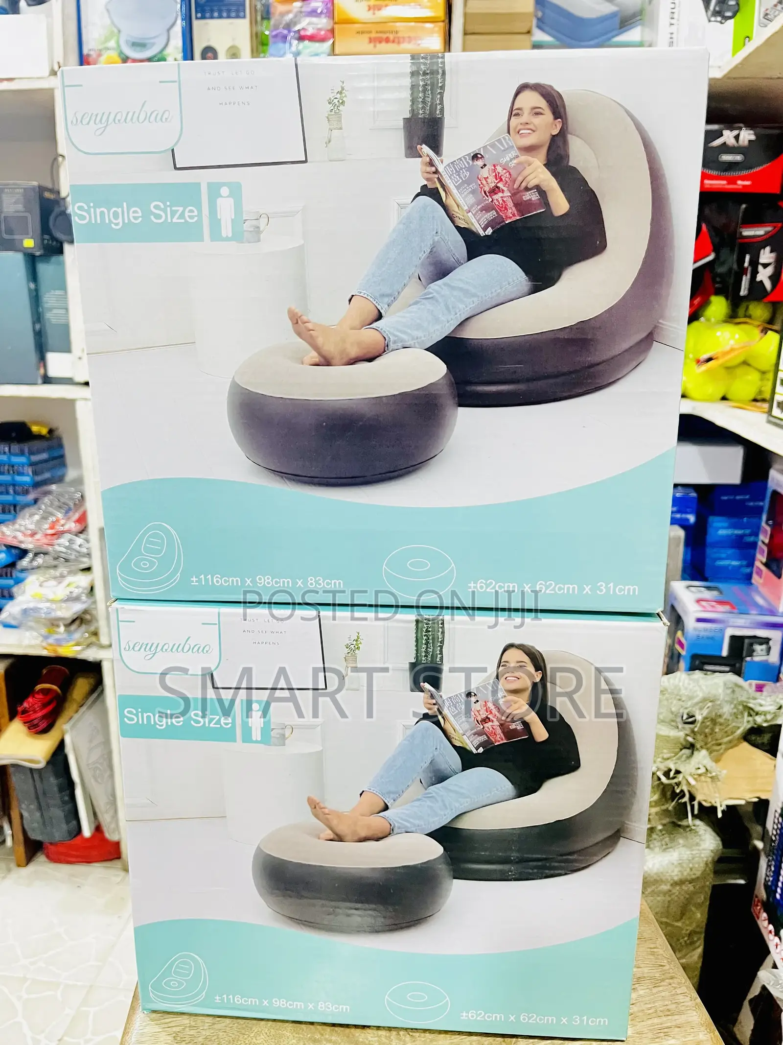 Inflatable Air Sofa Single Size