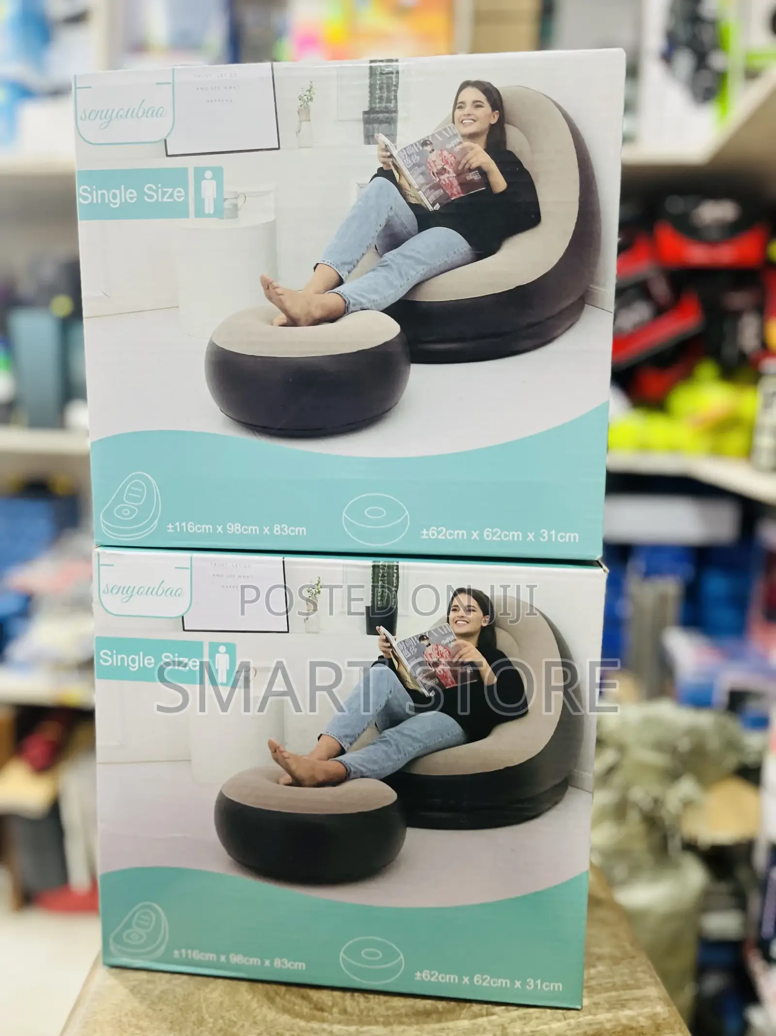 Inflatable Air Sofa Single Size