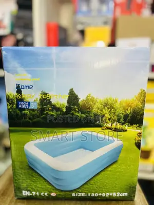 Inflatable Swimming Pool 130 X 92 X 52 Cm
