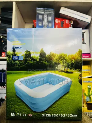 Inflatable Swimming Pool 130 X 92 X 52 Cm
