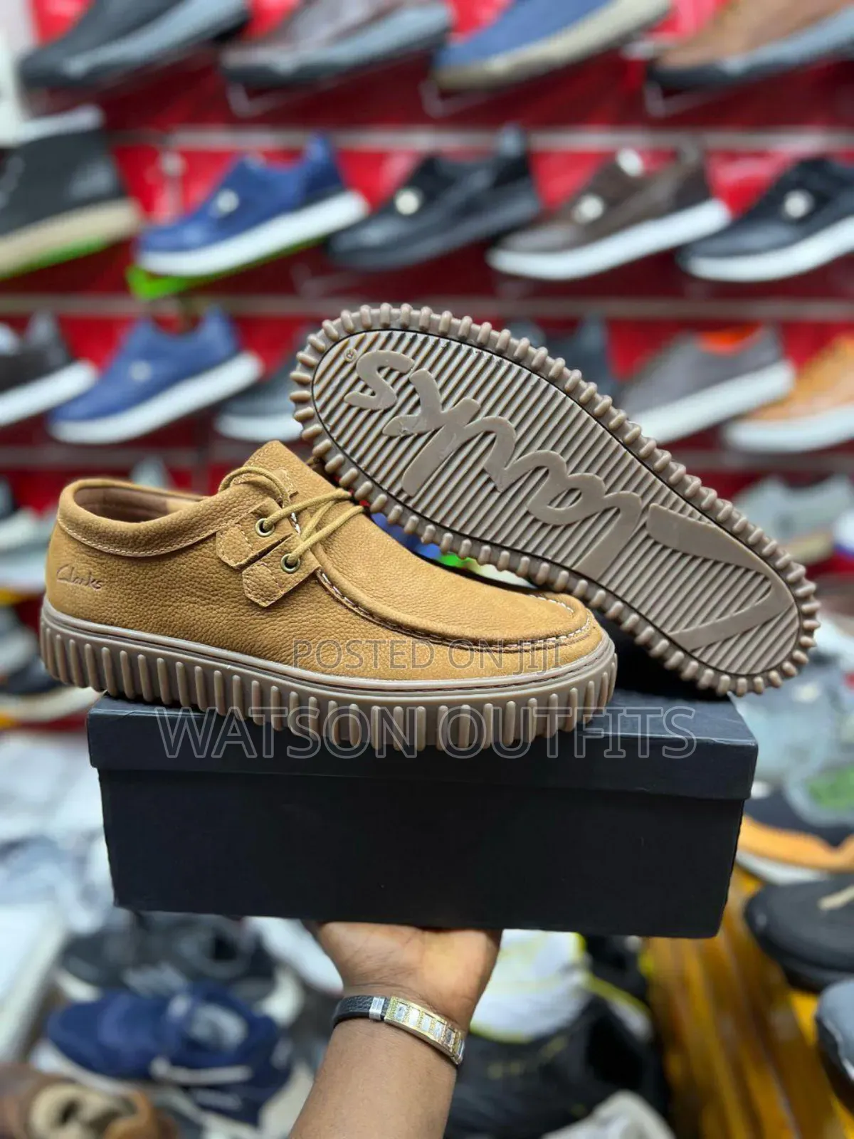 Men's Clarks Shoes Low Cutting Beautiful Class