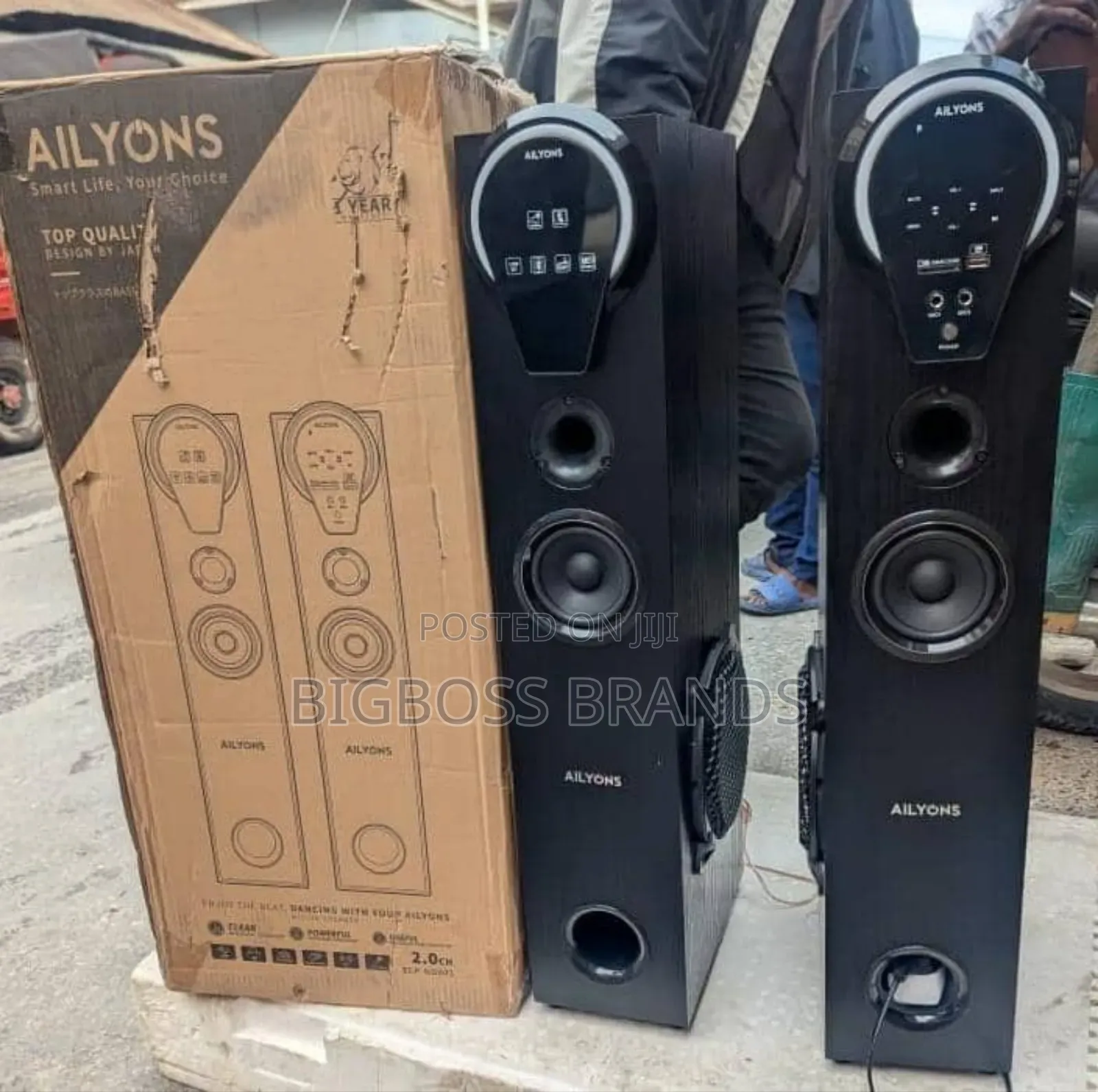 Ailyons Bluetooth Twin Speaker 801