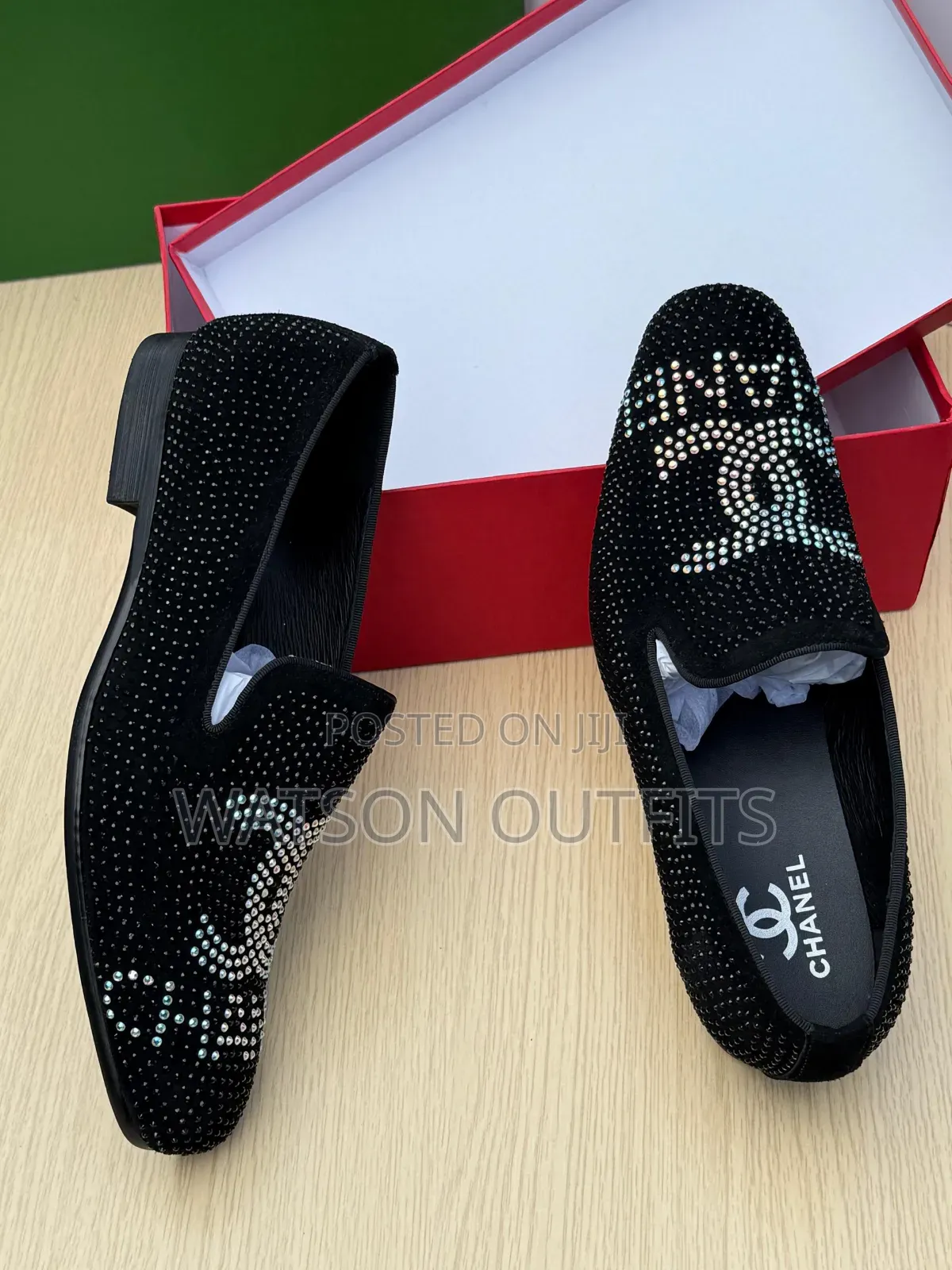Men's Channel and Versace Brand New Shoes