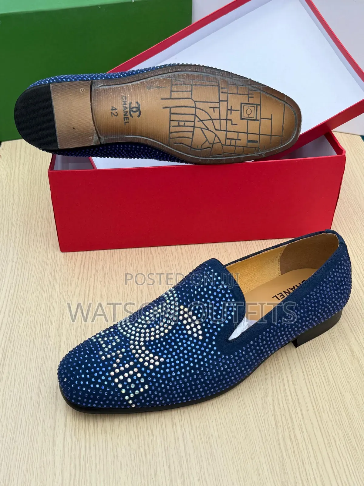 Men's Channel and Versace Brand New Shoes